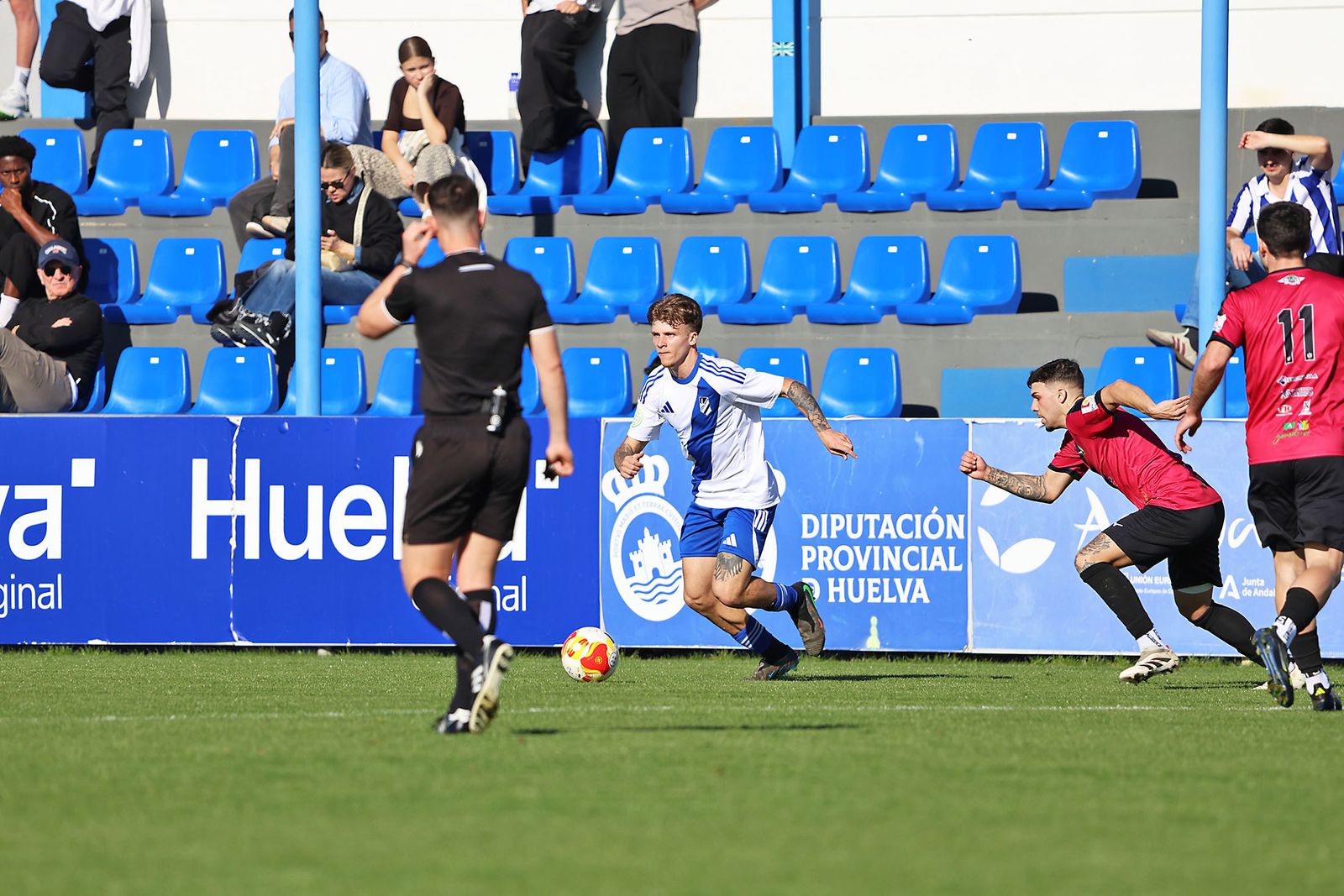 Las fotografías del Atlético onubense - Pozoblanco