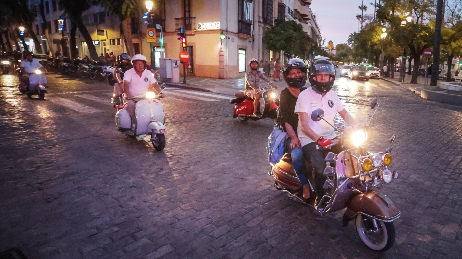 Imágenes del Encuentro Nacional de Scooters Clasicas en Jerez