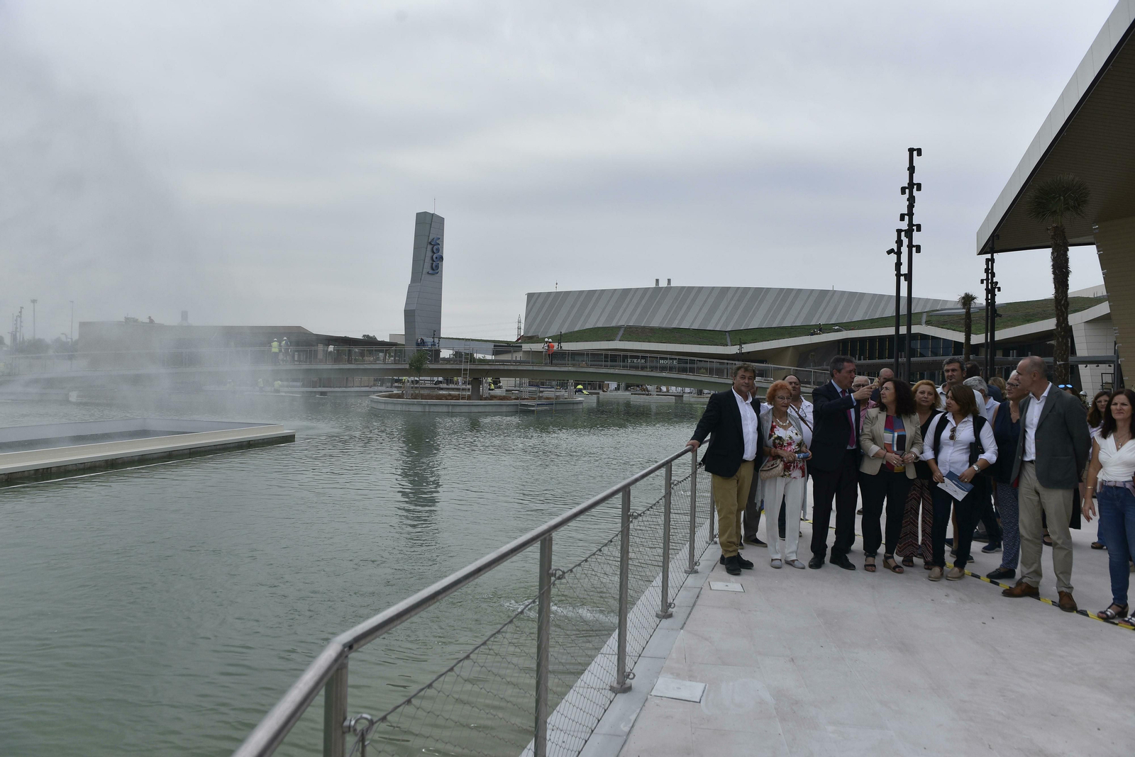 Recorrido visual por el Centro Lagoh de Palmas Altas: últimos preparativos para el estreno