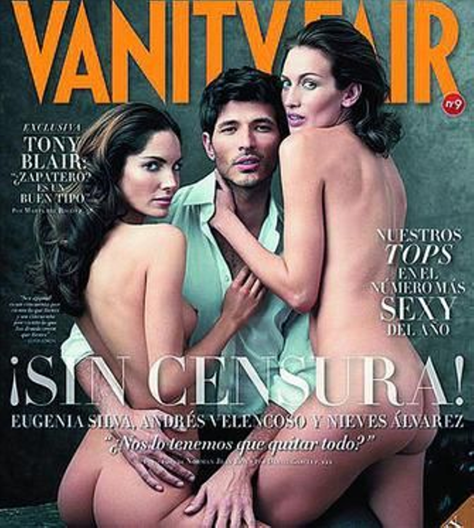 Portada al desnudo con Eugenia, Andrés y NievesMaría José Campanario: "Los disgustos adelgazan"