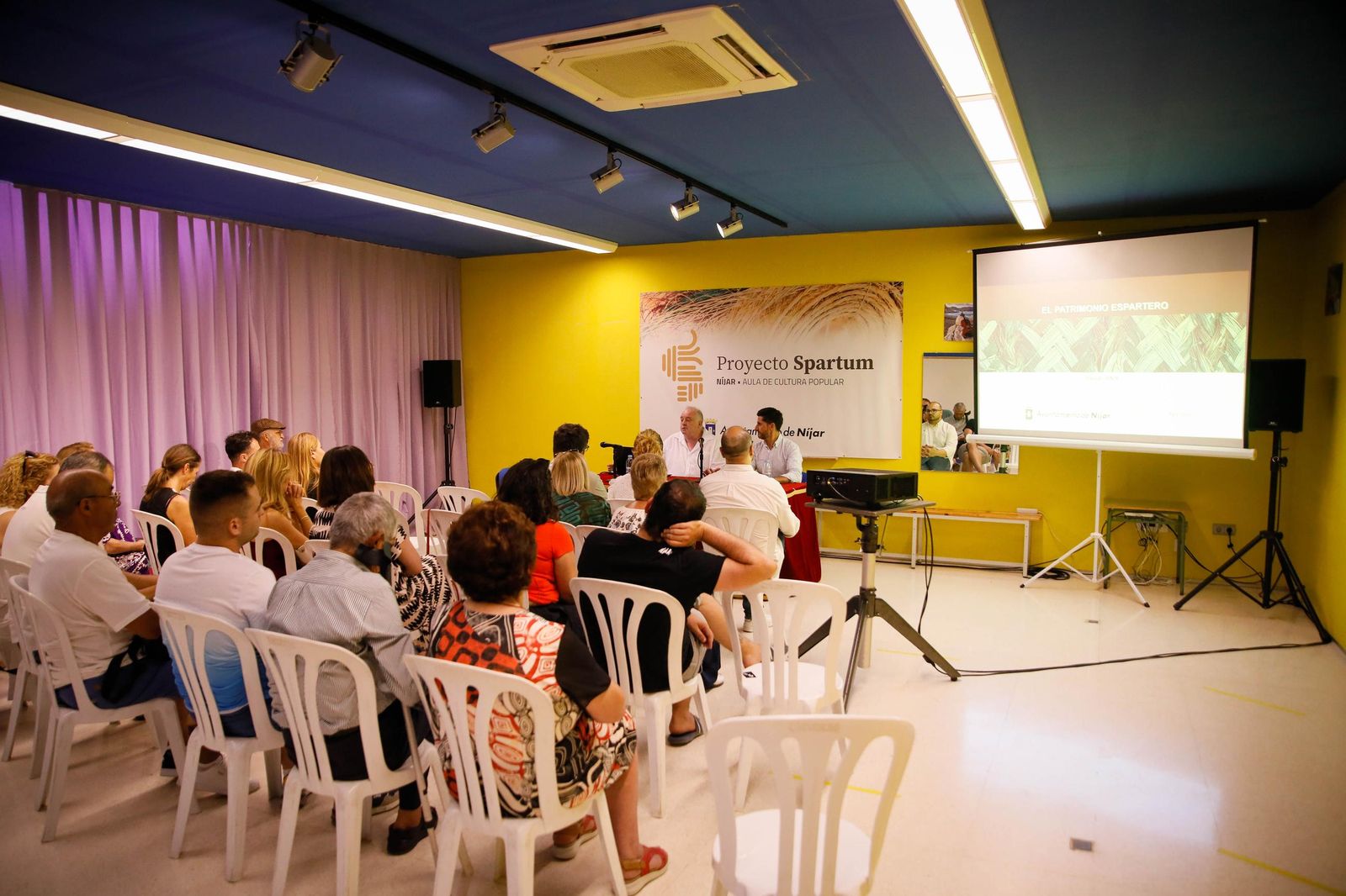 Jornada inaugural del I Encuentro de Esparteros de Níjar, en imágenes