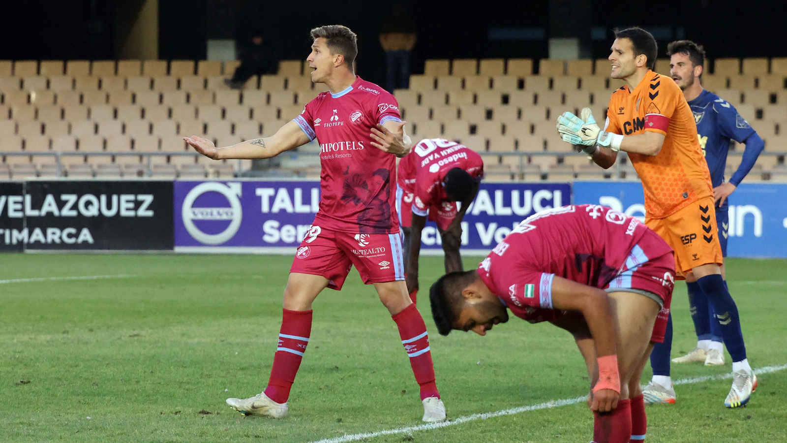 Xerez DFC contra UCAM Murcia en Chapín