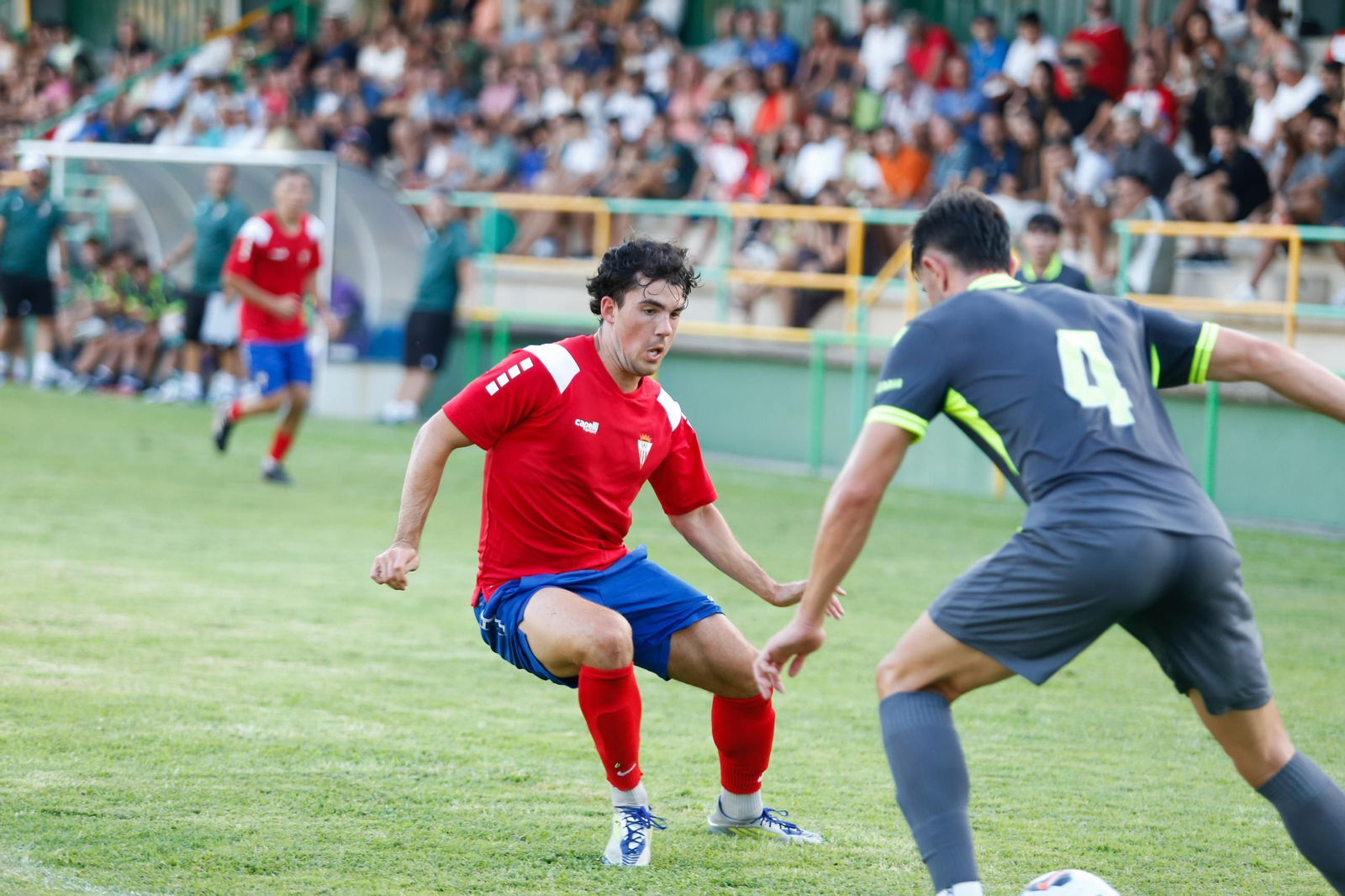 Las fotos del triangular en el estadio Carlos Piña de Los Barrios con el Algeciras CF y el Ceuta B