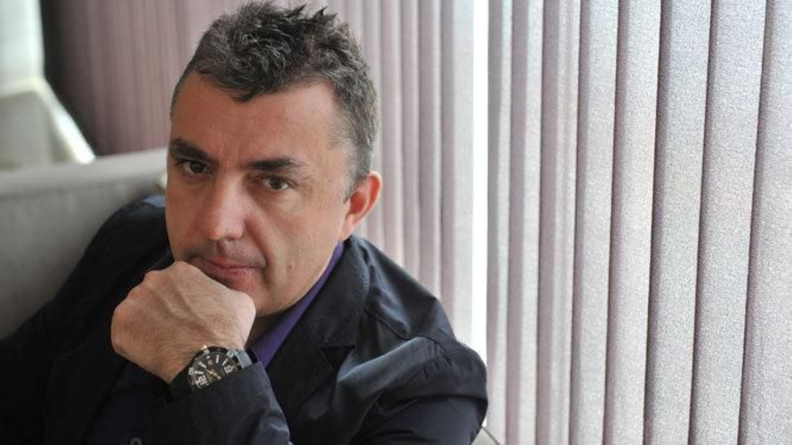 El escritor Manuel Vilas (Barbastro, Huesca, 1962).