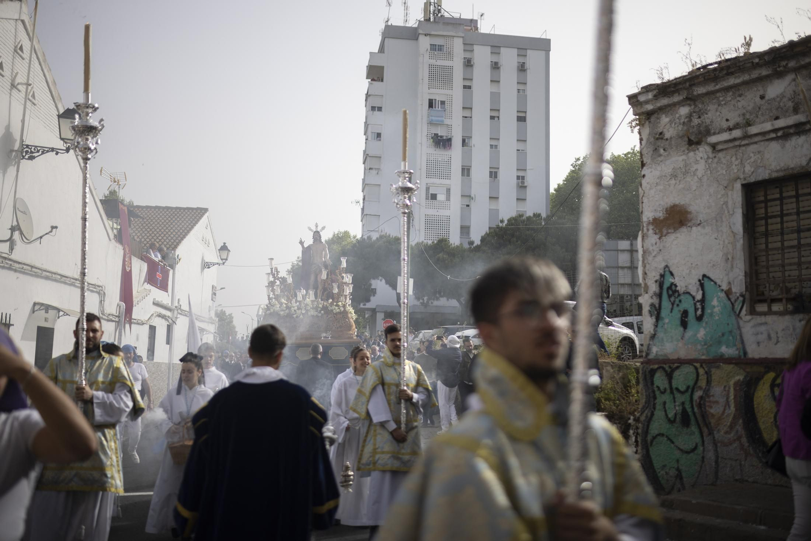 La Hermandad del Resucitado de la Semana Santa de Huelva 2023, en imágenes