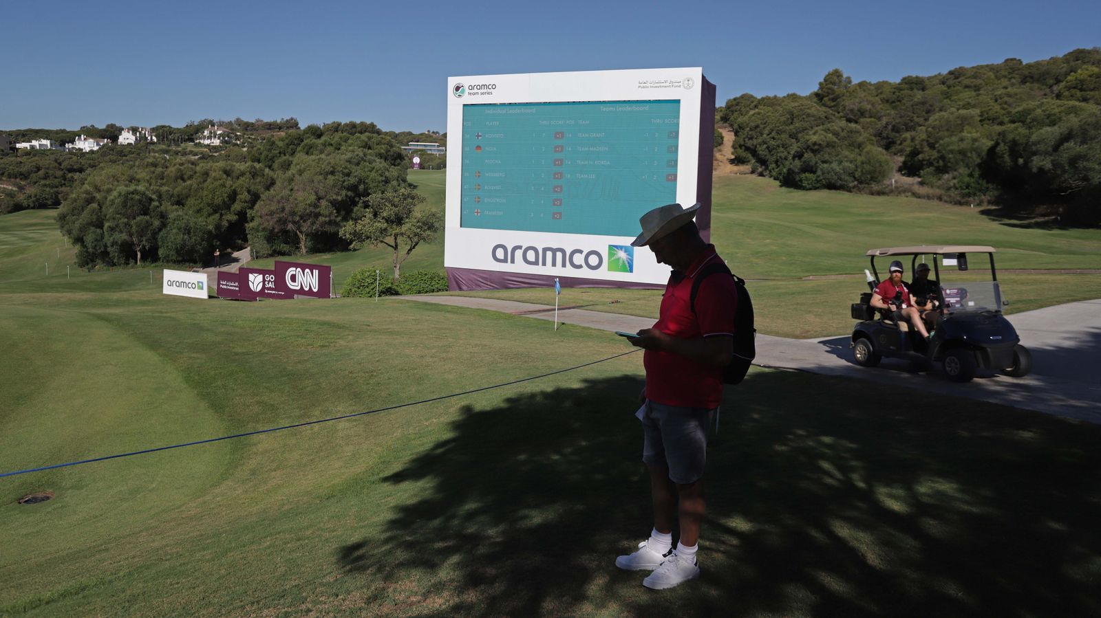 Fotos de la primera jornada del Aramco Team Series en Sotogrande