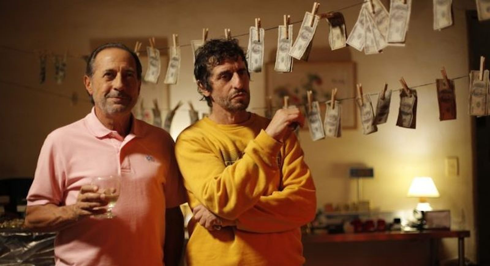 Guillermo Francella y Diego Peretti, principales atractivos de 'El robo del siglo'.