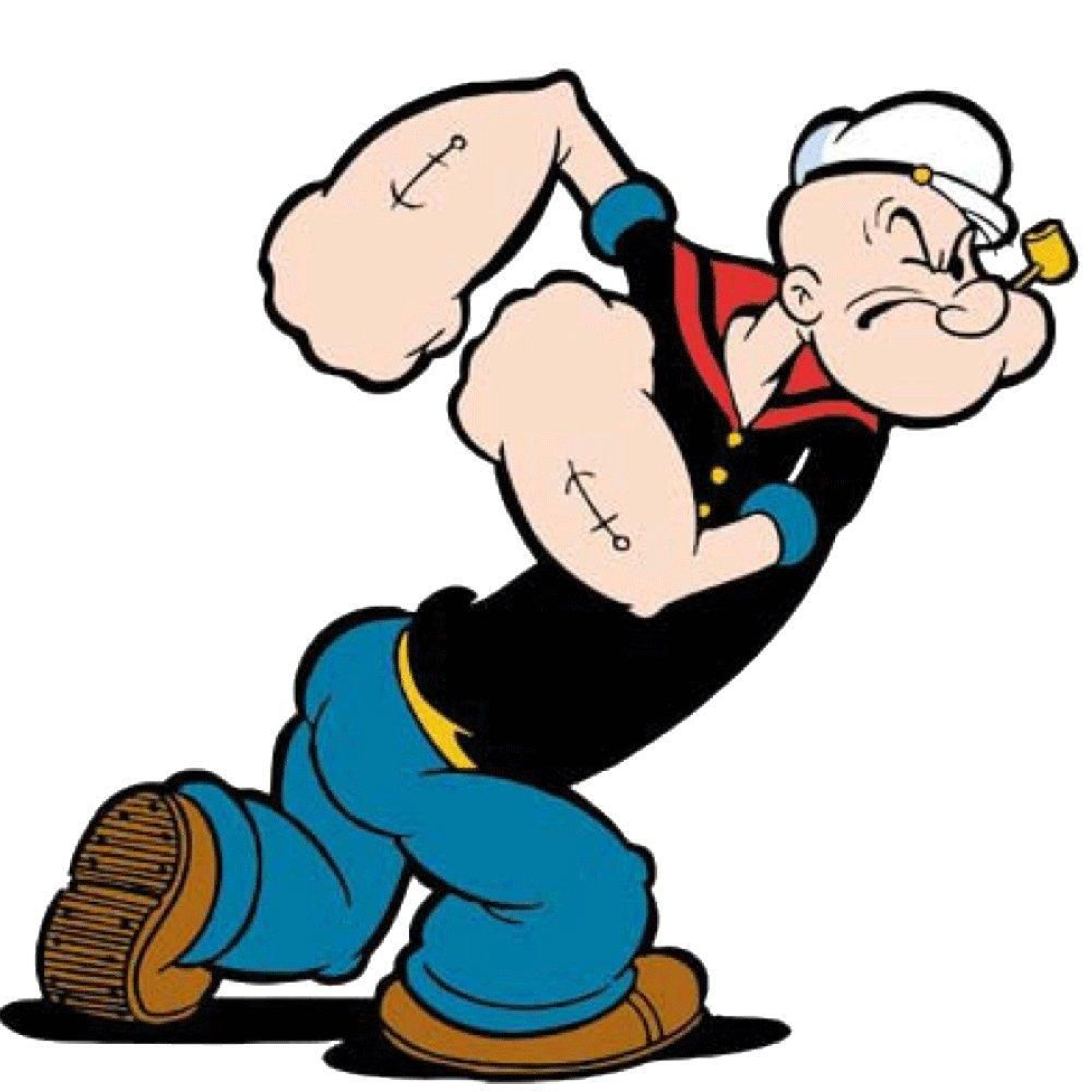 Popeye, un anciano que conserva el cariño de su público.