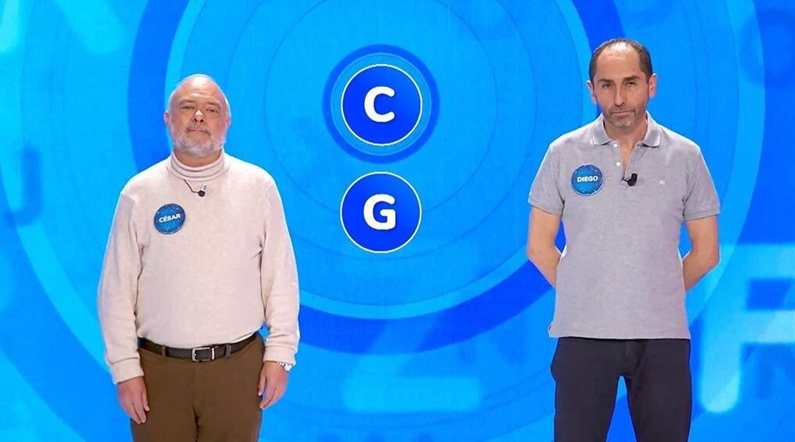 Diego Cárdenas en su duelo con el valenciano César, que lo ha eliminado