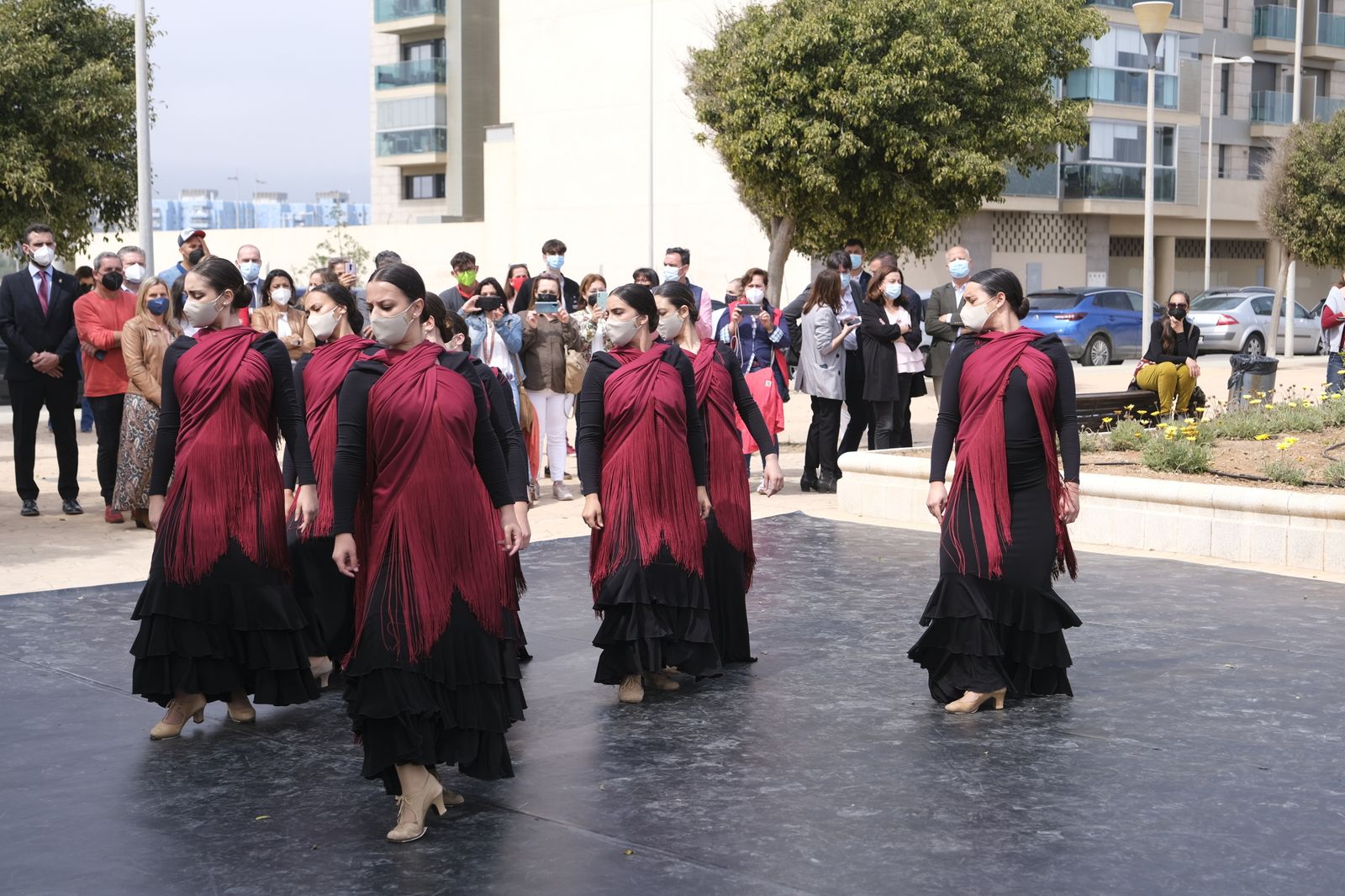 Fotogalería colocación primera piedra Conservatorio Profesional de Danza 'Kina Jiménez' de Almería