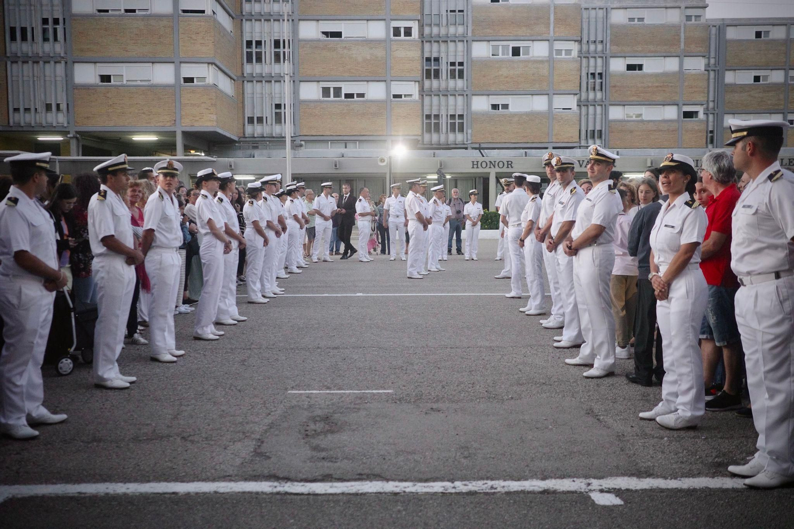 Ásí ha sido el regreso de la Virgen del Carmen al Panteón de Marinos Ilustres