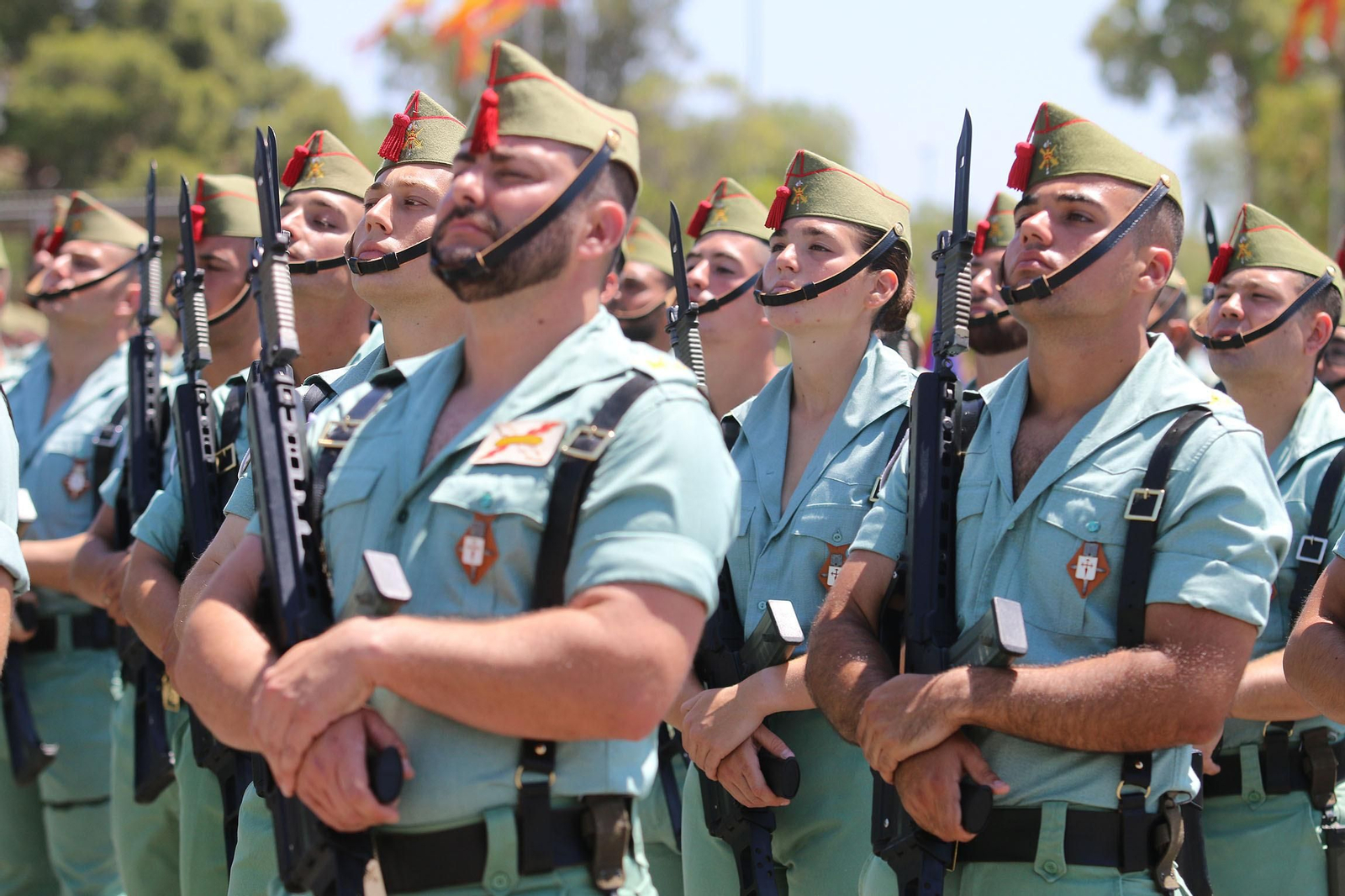 Fotogalería del desfile del Sábado Legionario DIFAS 2022