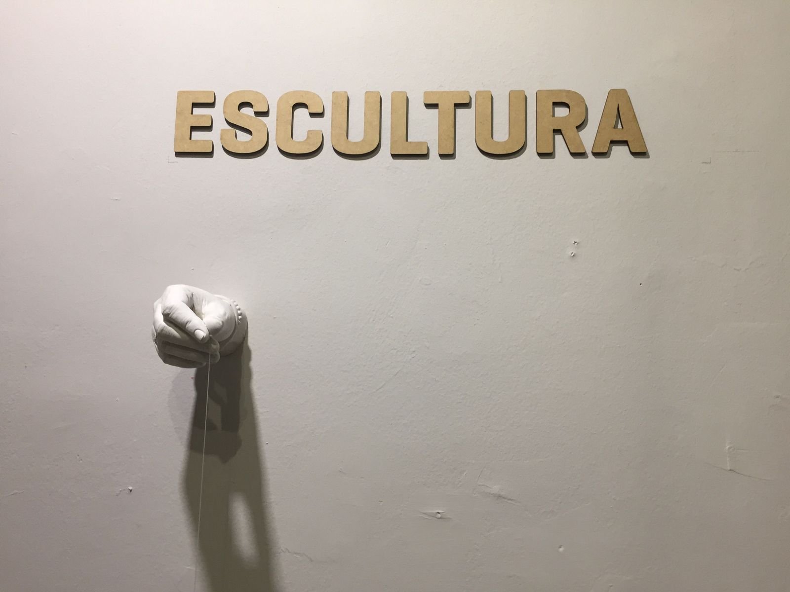 Uno de los apartados de la muestra de la Escuela de Arte.