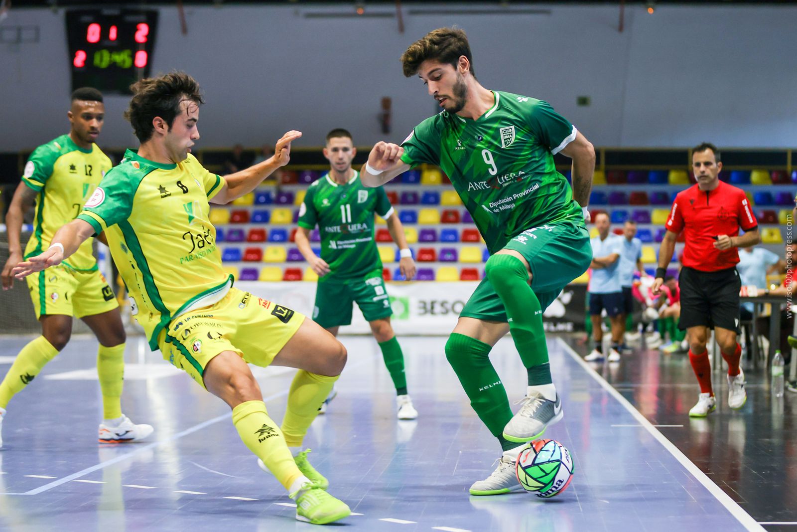 El UMA Antequera consigue una victoria de prestigio ante el Jaén (3-2)