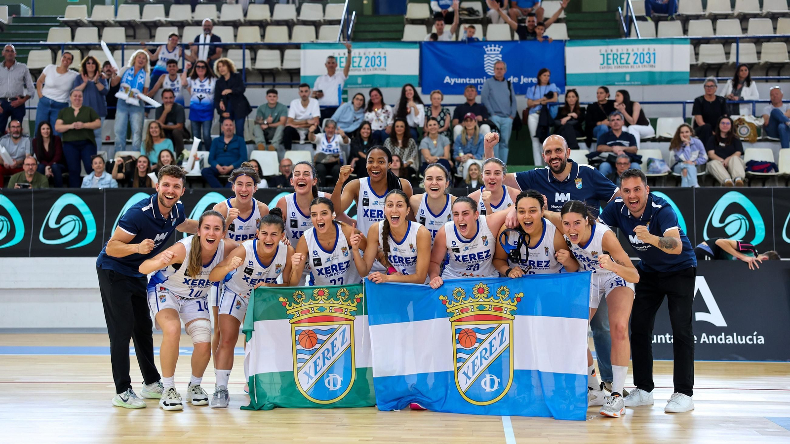 El Baloncesto Xerez CD peleará en Manresa por dar el salto a la Liga Femenina 2.