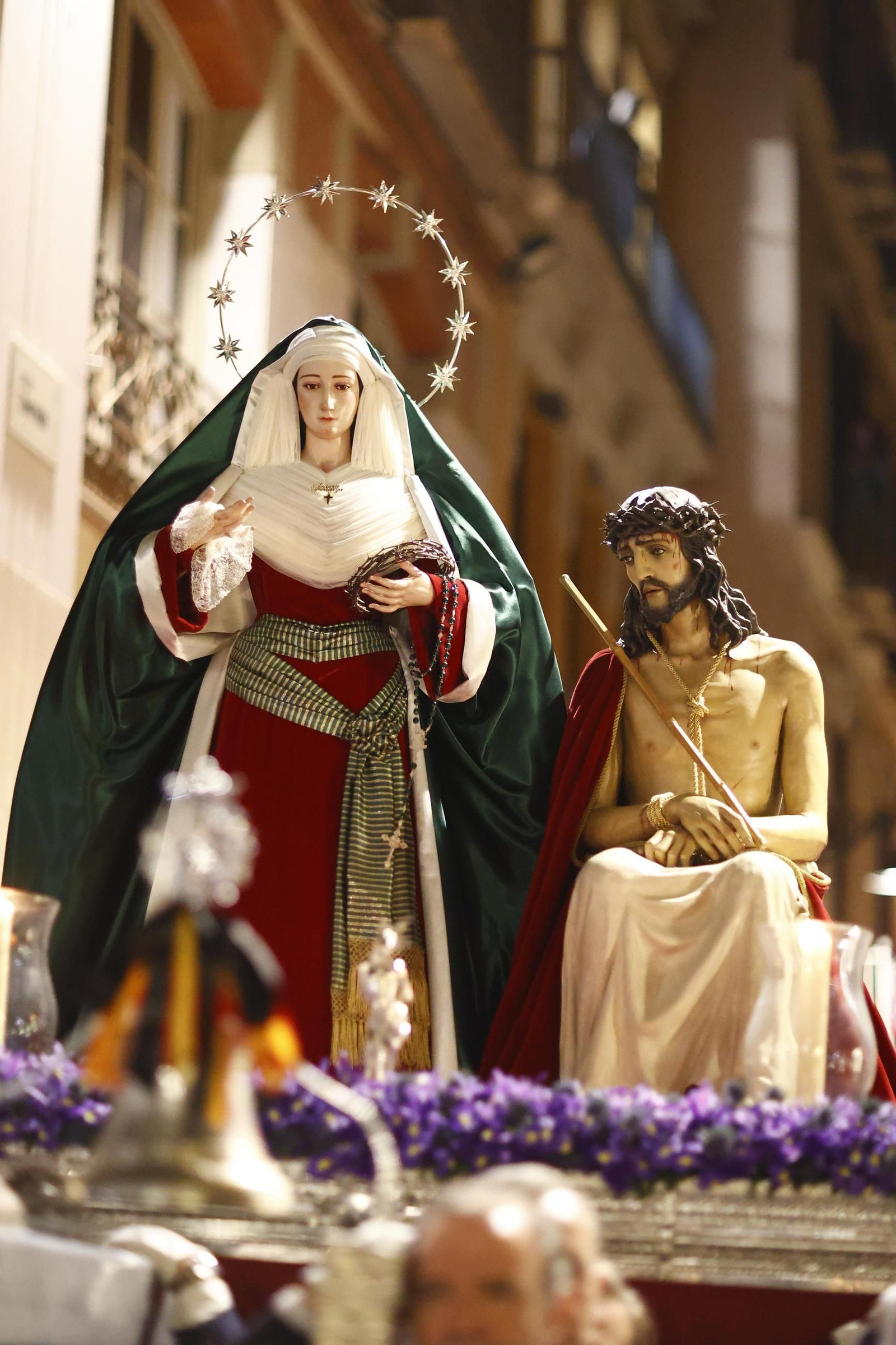 Semana Santa Málaga 2025 | Los traslados de Estudiantes, Paloma y Esperanza, en fotos