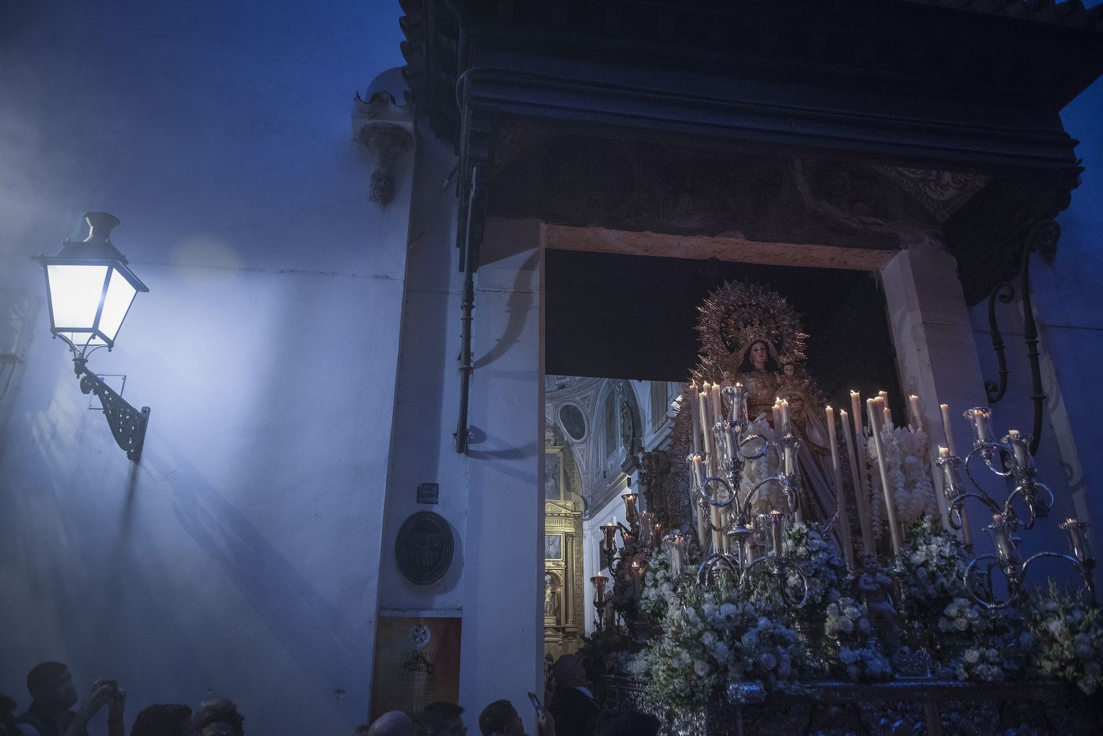 Las imágenes de la procesión de la Virgen de las Nieves