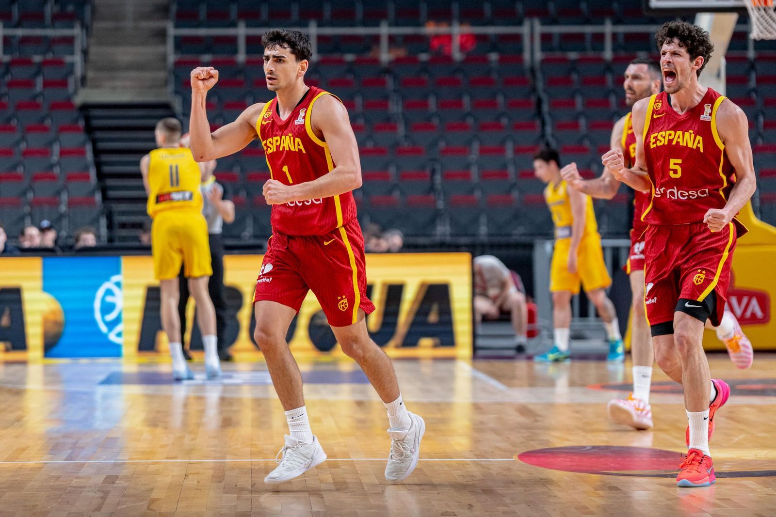Las mejores fotos del Ucrania-España de baloncesto