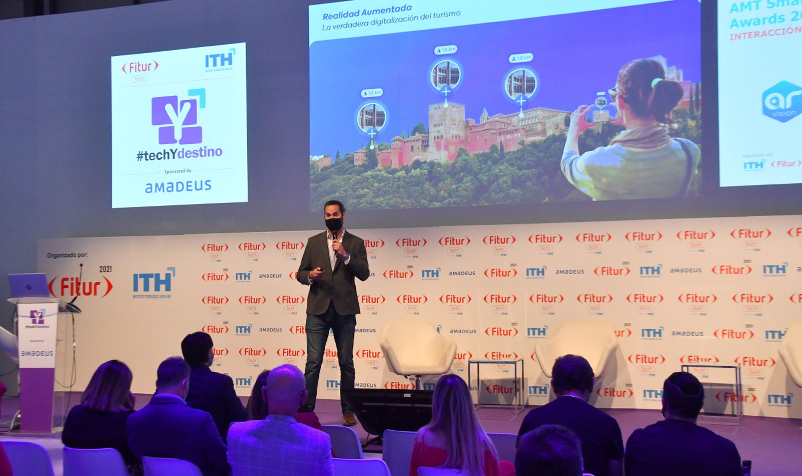 Presentación de AR Vision en Fitur.