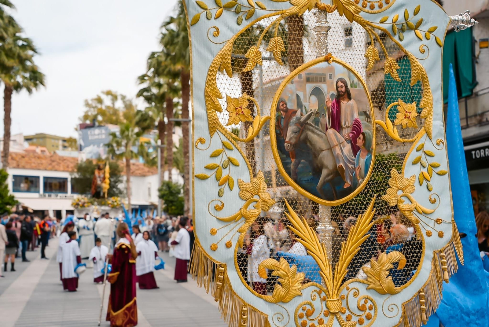 La Pollinica el Domingo de Ramos en Torremolinos, en imágenes