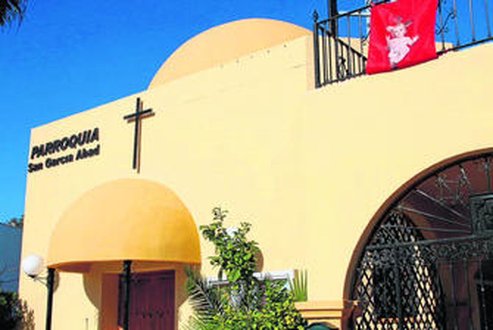 La parroquia de San García Abad.