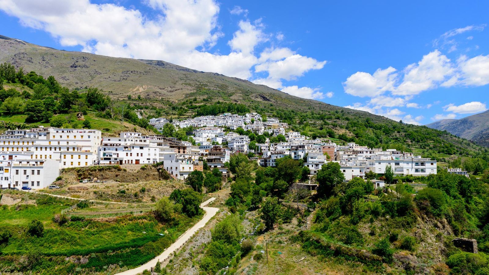Panorámica de Trevélez.