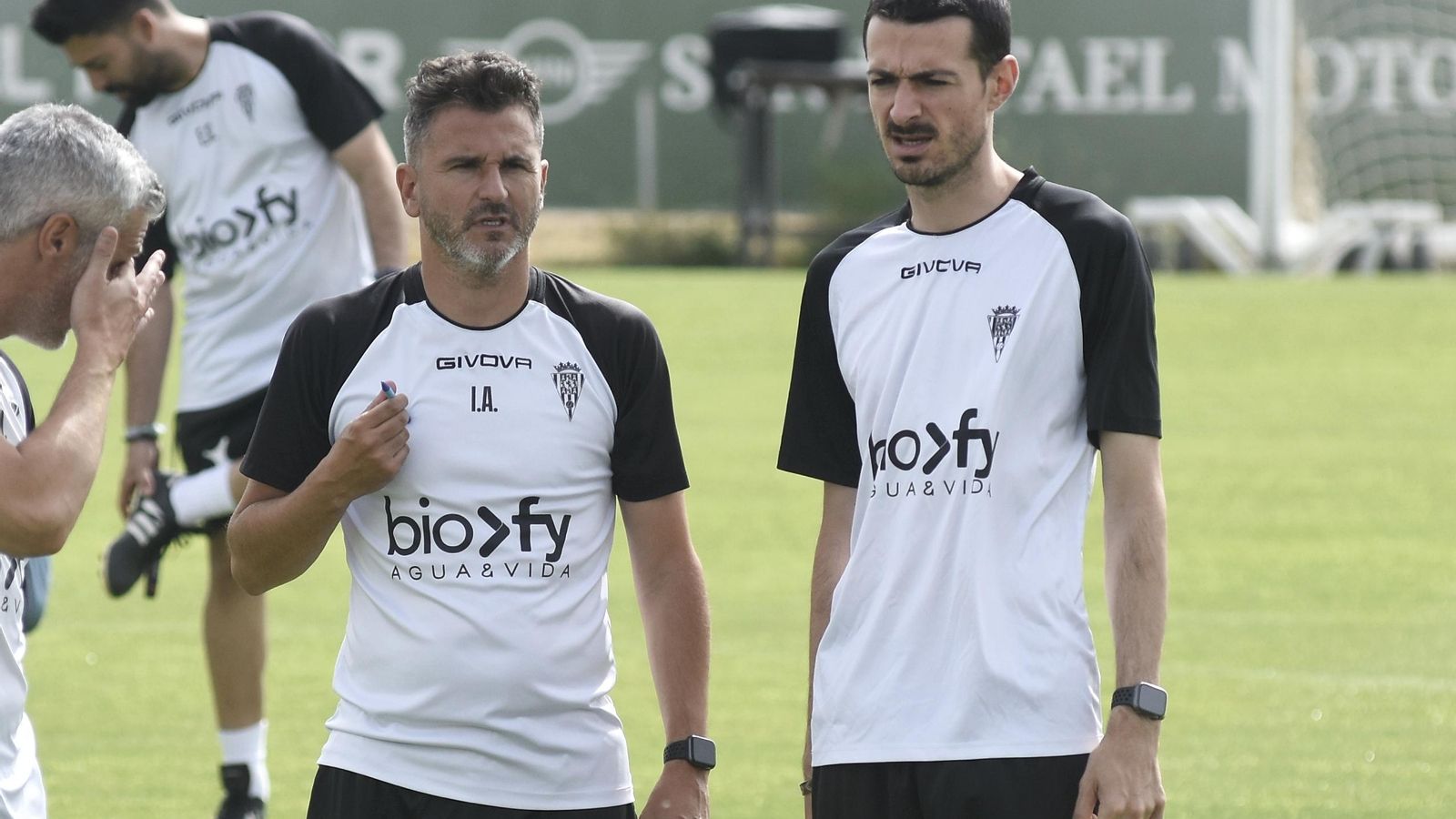 Iván Ania, durante un entrenamiento de la pasada semana. Iván Ania, durante un entrenamiento de la pasada semana.