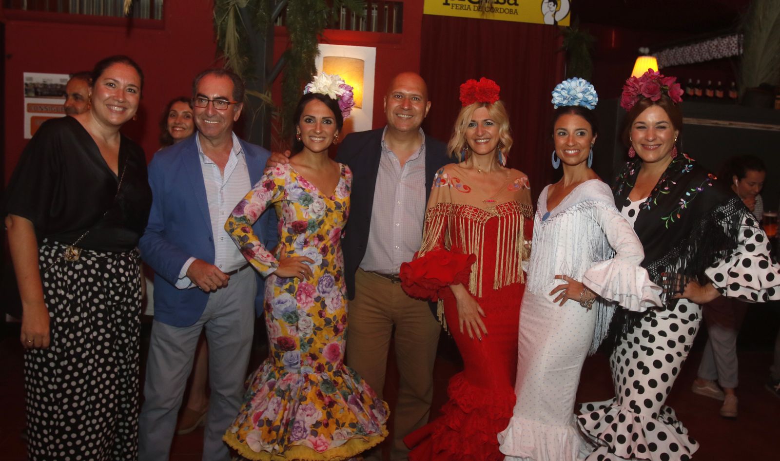 Las recepciones se hacen sitio en el lunes de la Feria de Córdoba, en imágenes