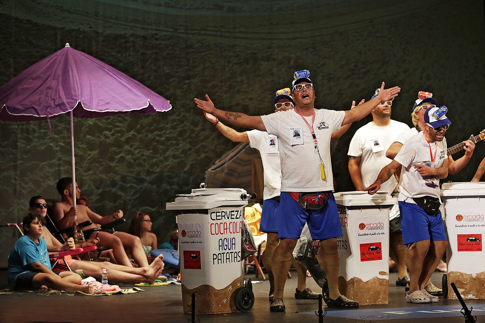 Las imágenes de la decimosexta función clasificatoria