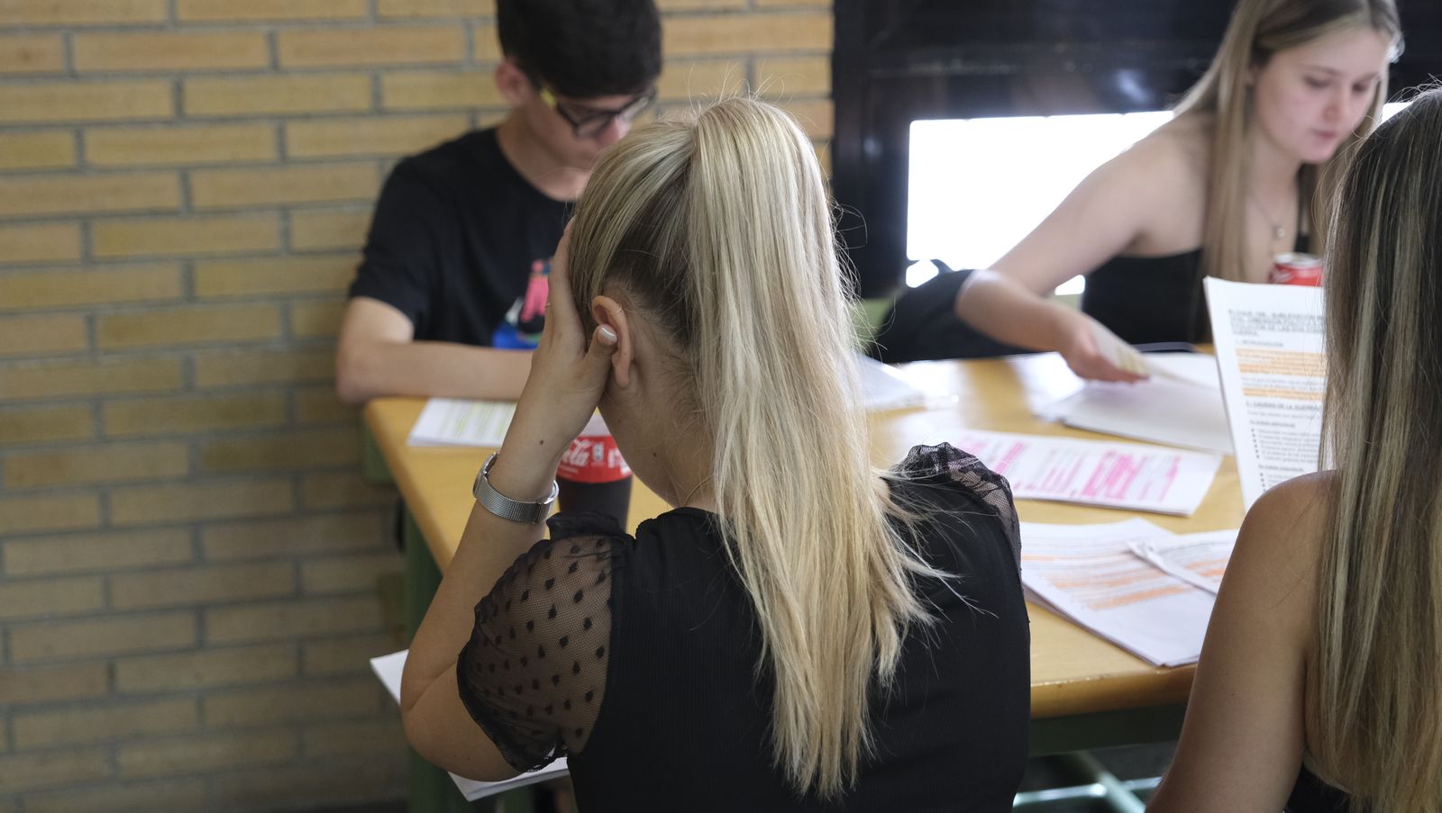 Imágenes de las pruebas de acceso de la PEvAU en la Universidad de Almería