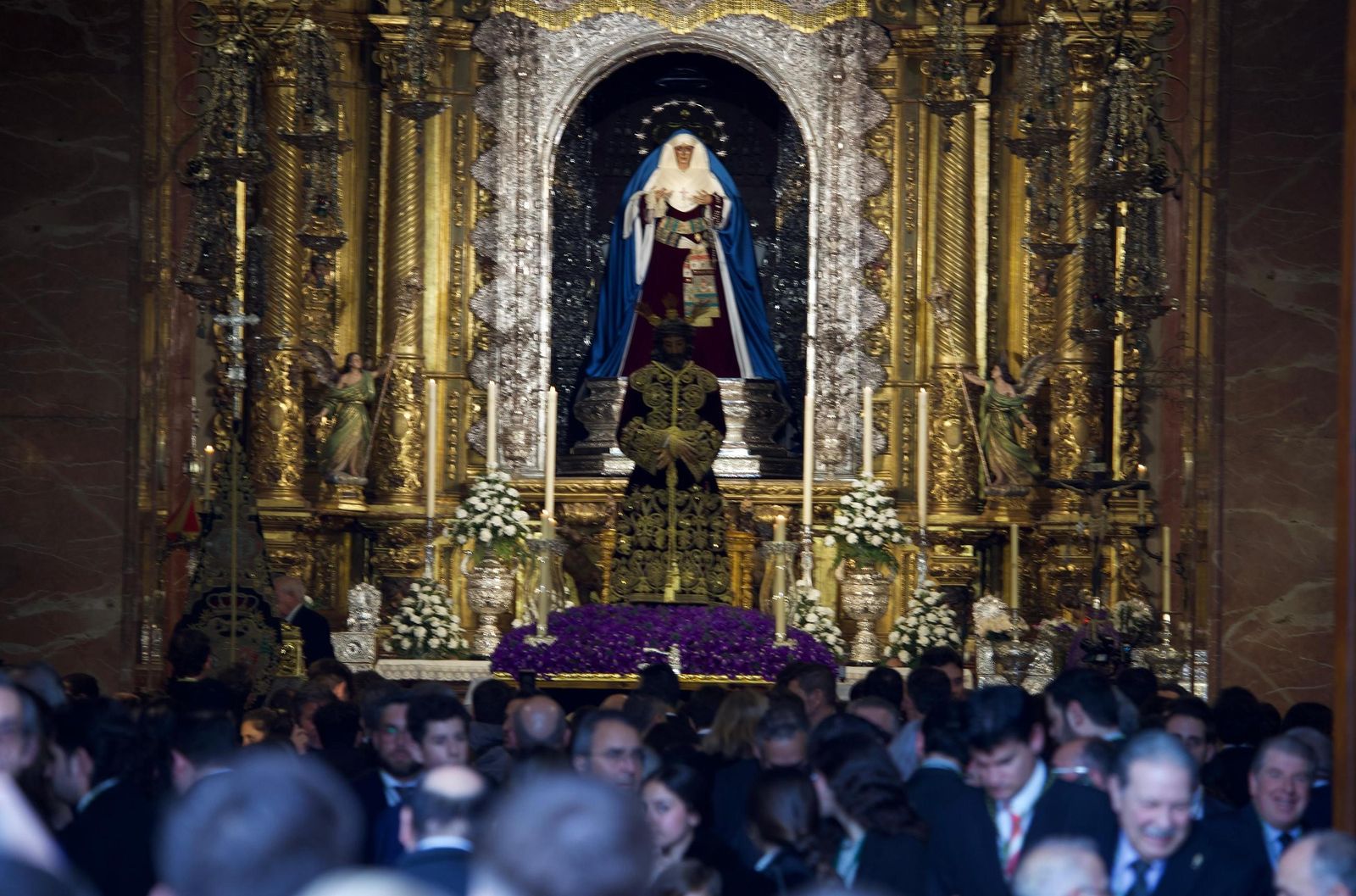 La Macarena suspendió la salida en vía crucis del Señor de la Sentencia.