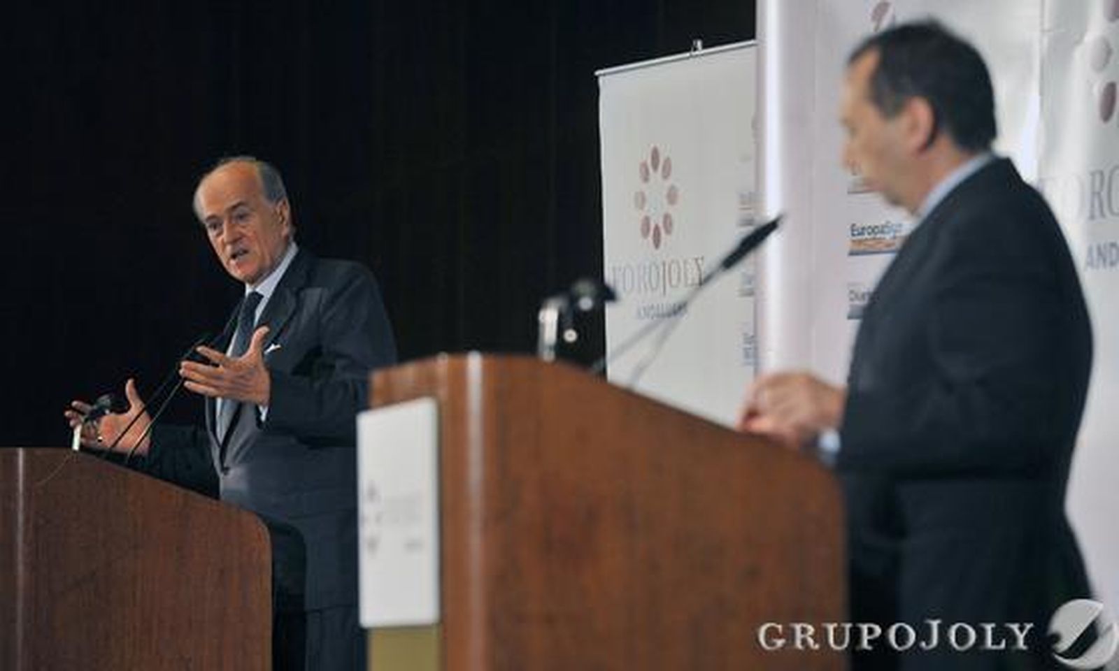 Baldomero Falcones, presidente de FCC, durante su intervención en el Foro Joly Andalucía.

Foto: Victoria Hidalgo / Juan Carlos Vazquez
