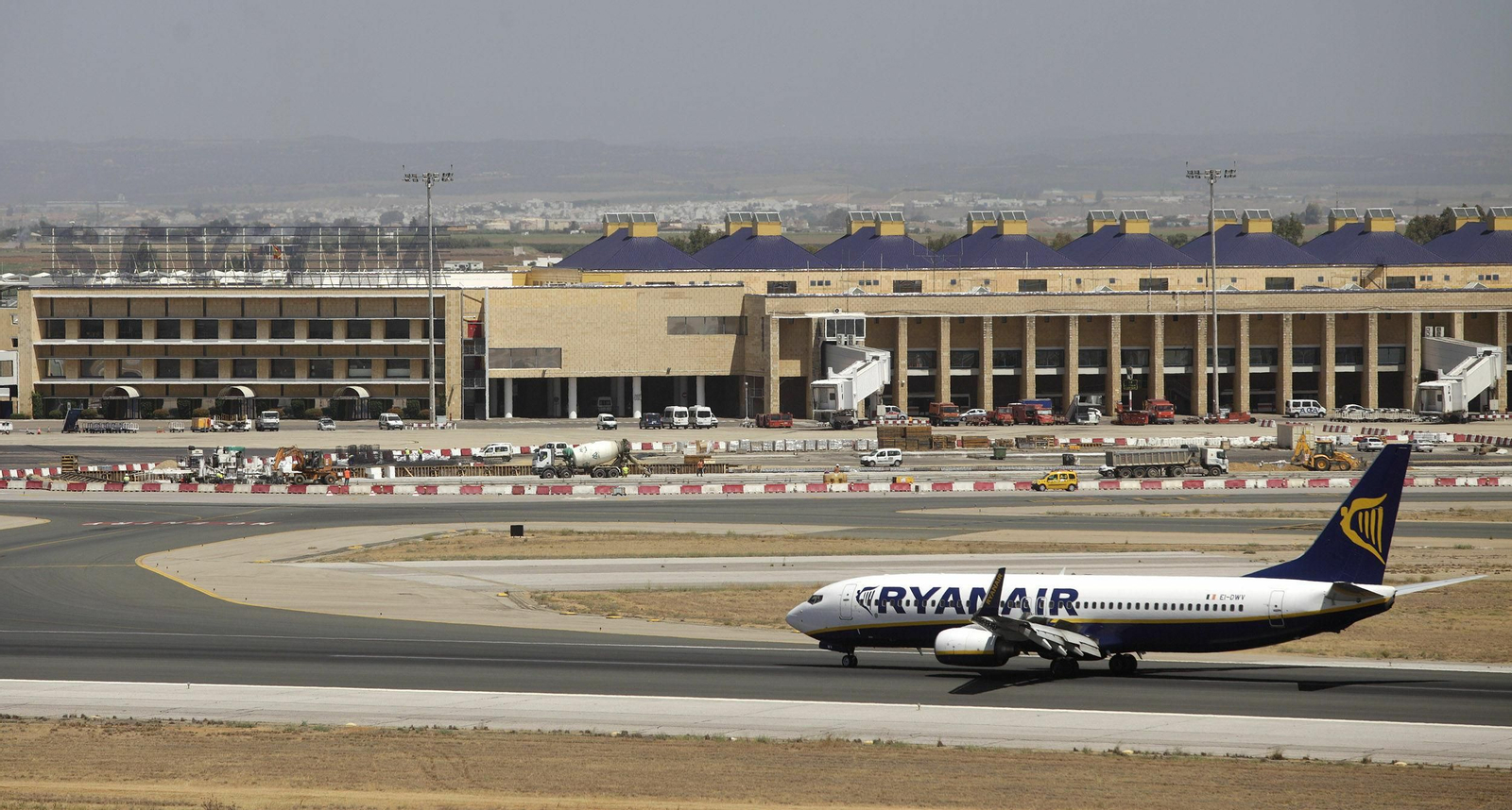 Imagen del aeropuerto de Sevilla