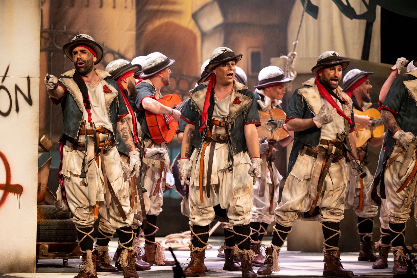 Comparsa 'Los sacrificaos'