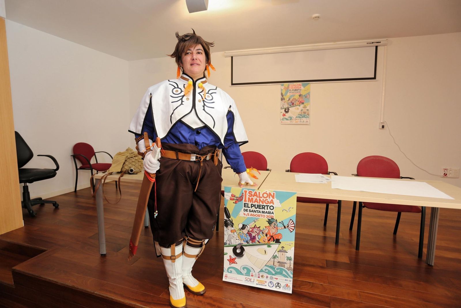 Uno de los disfraces que se podrán contemplar este fin de semana en el Salón Manga.