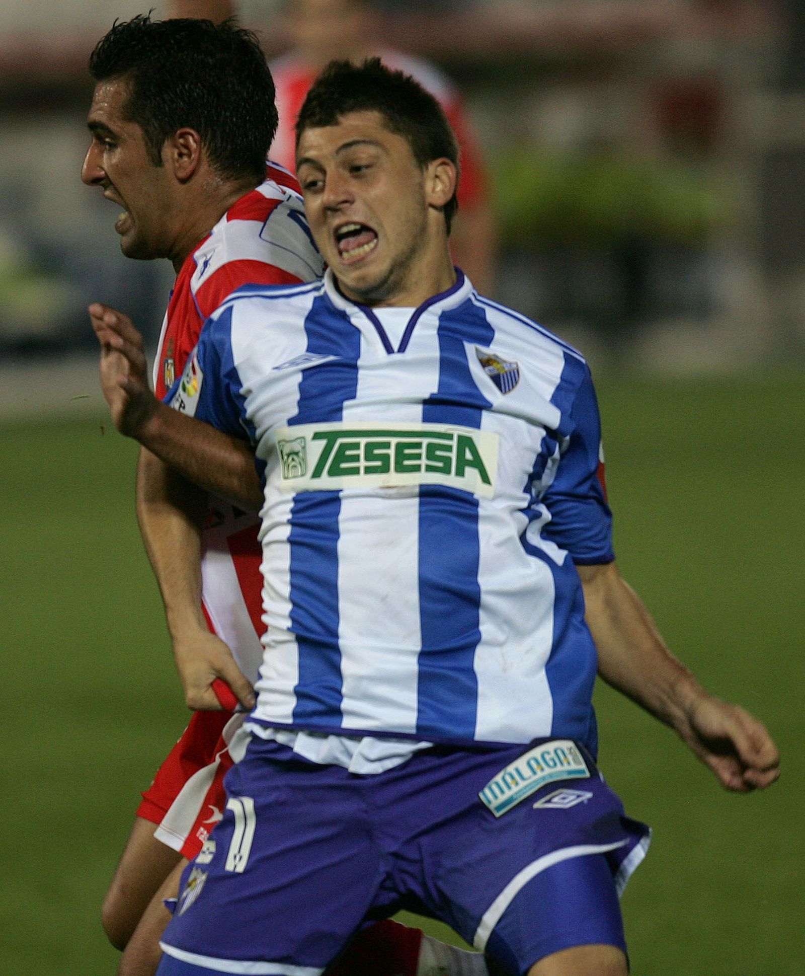 Las fotos de Jonatan Valle con el Málaga CF