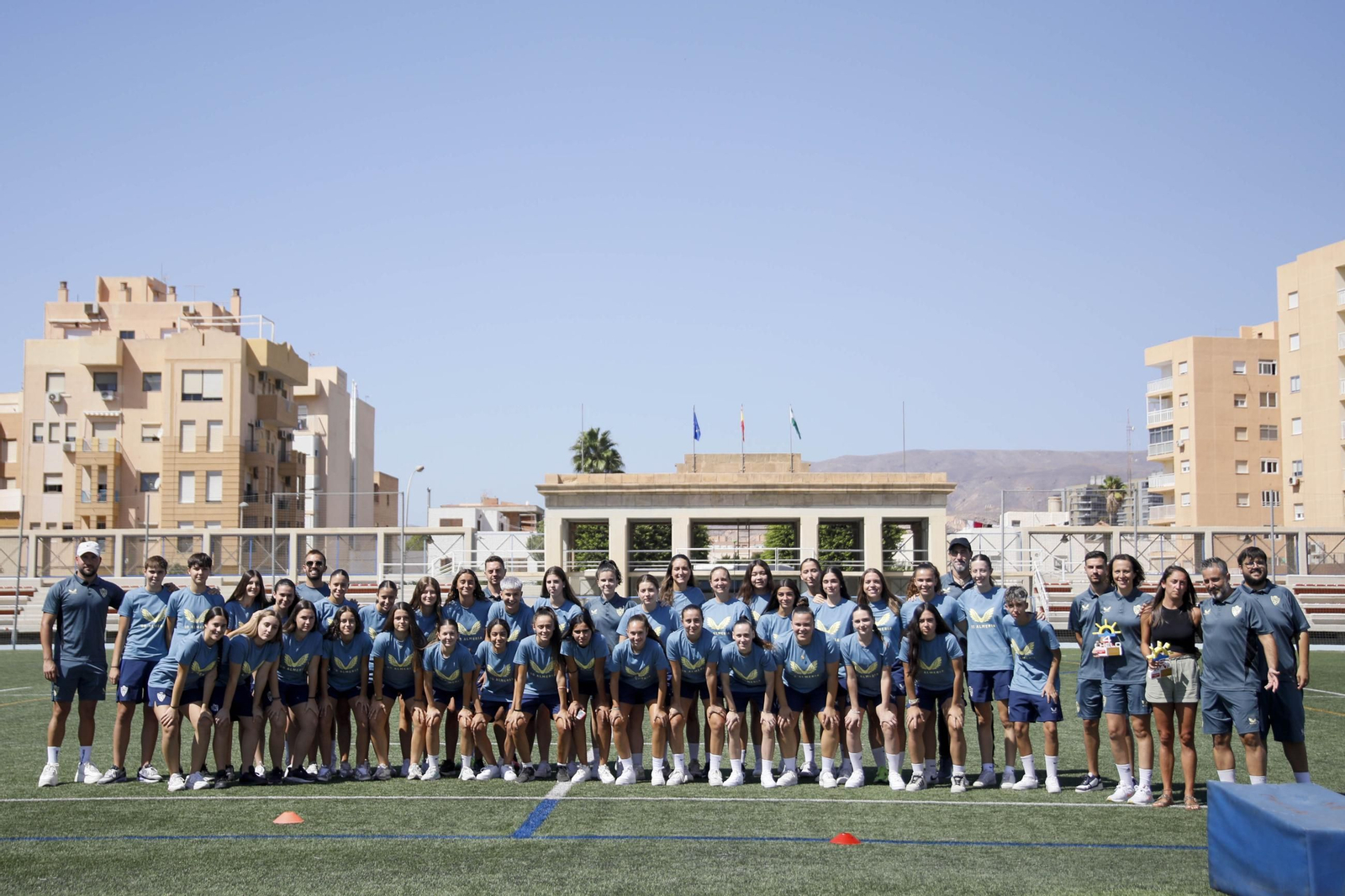 Las imágenes del partido de fútbol del Almería femenino contra el Betis B
