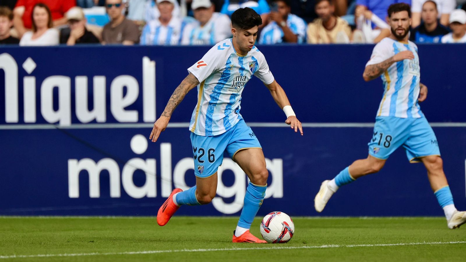 El Málaga CF - Eibar, en fotos