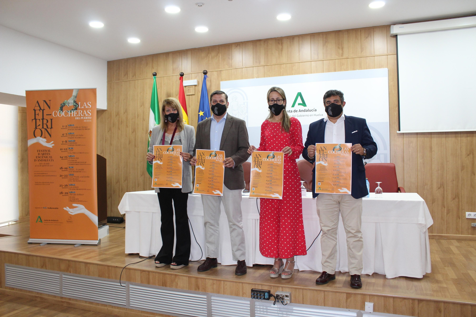 Presentación del programa cultural 'Anfitrión'.