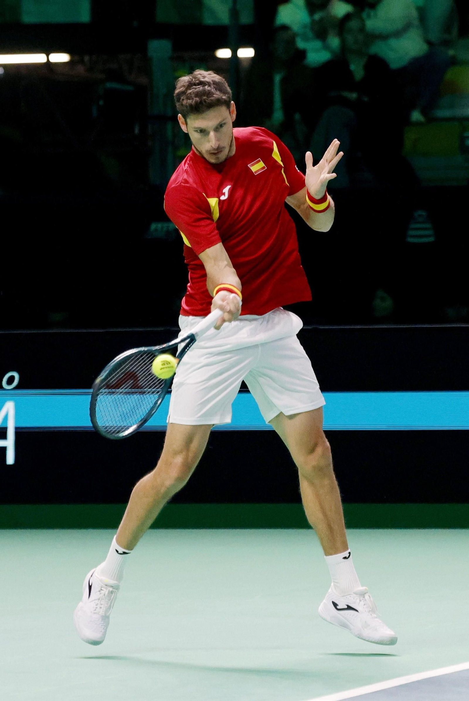 Las fotos de la final de la Copa Davis Italia-España