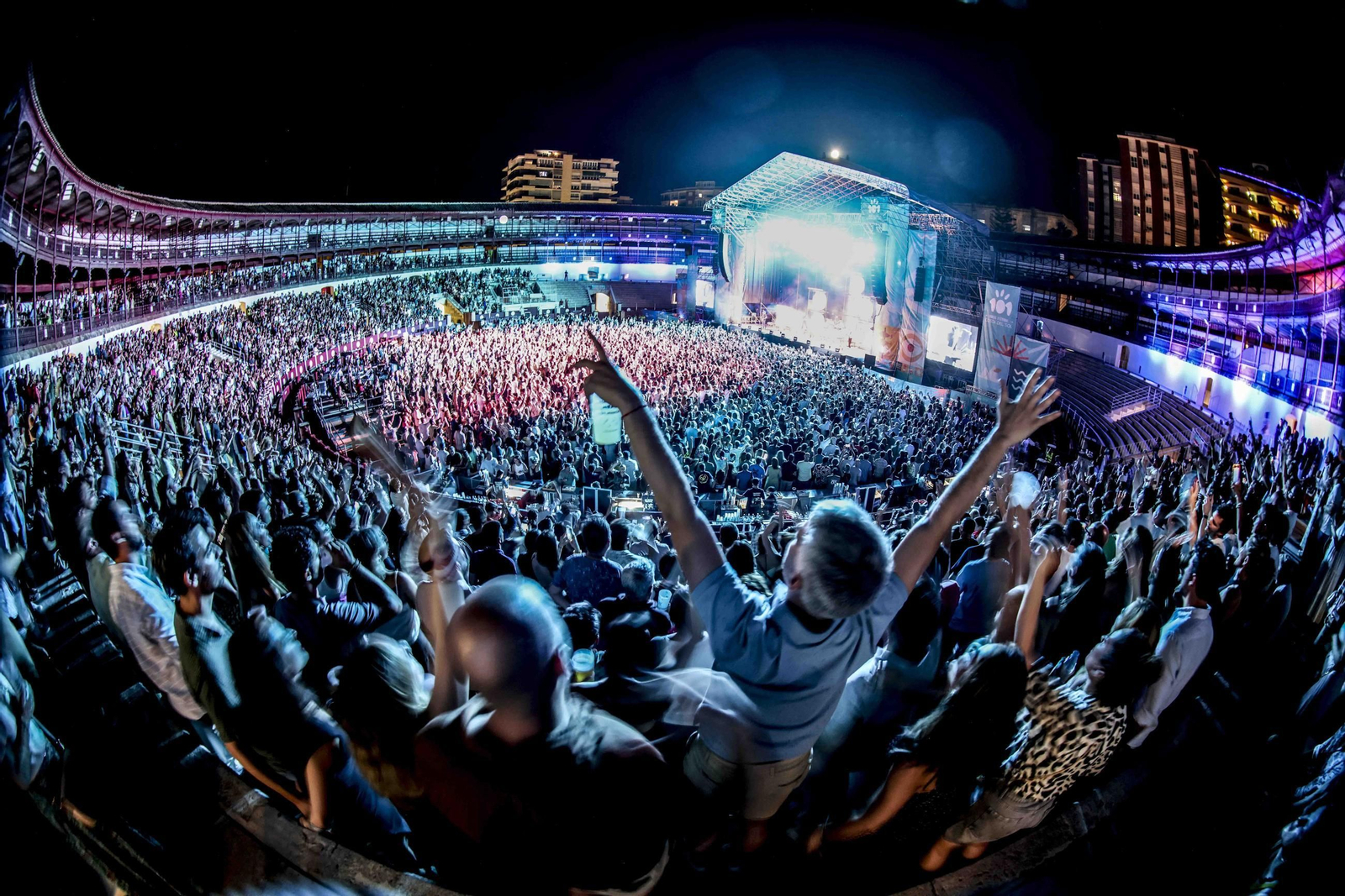 Un concierto en la Plaza de Toros de la pasada edición.