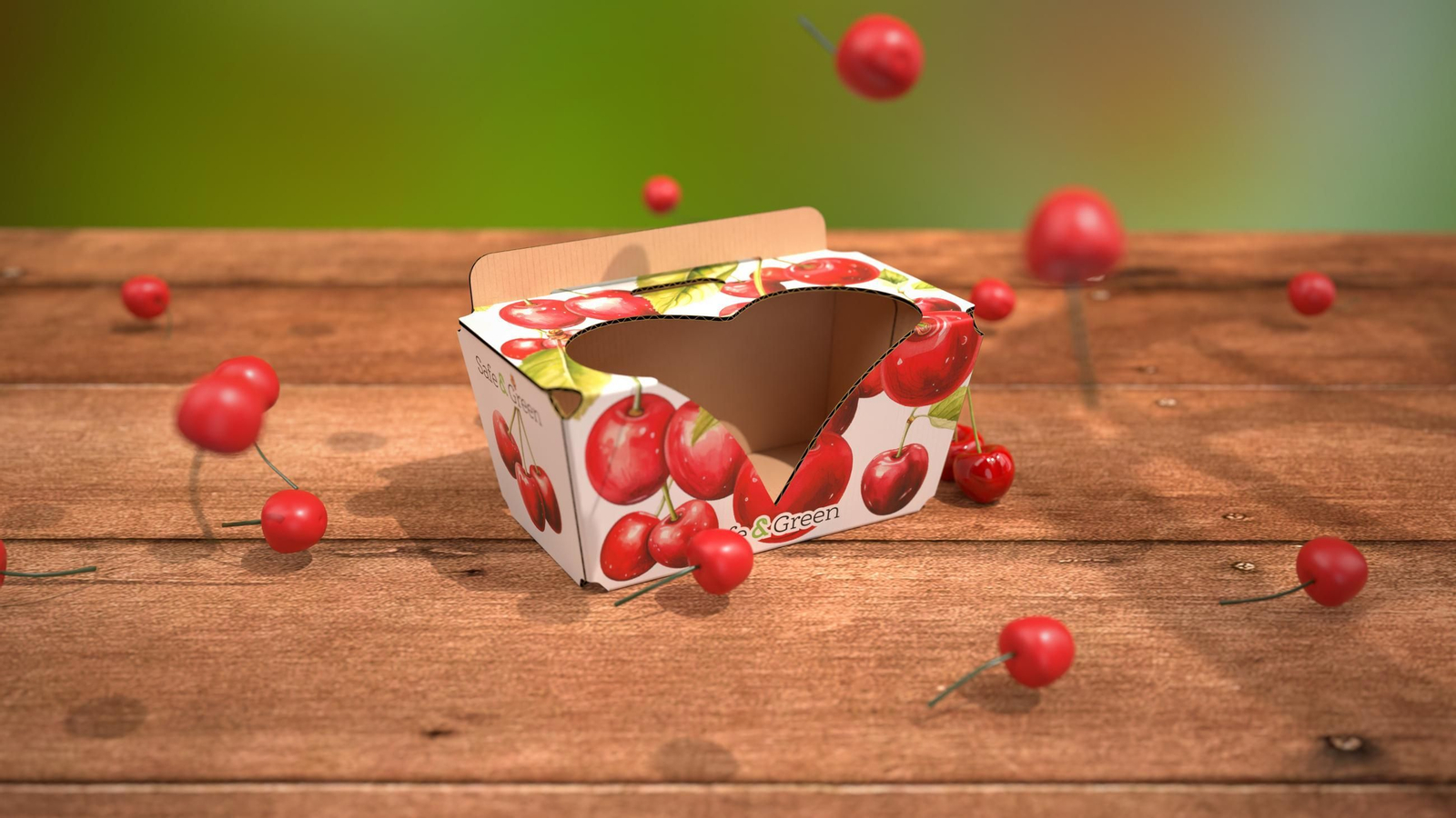 Embalaje sostenible.