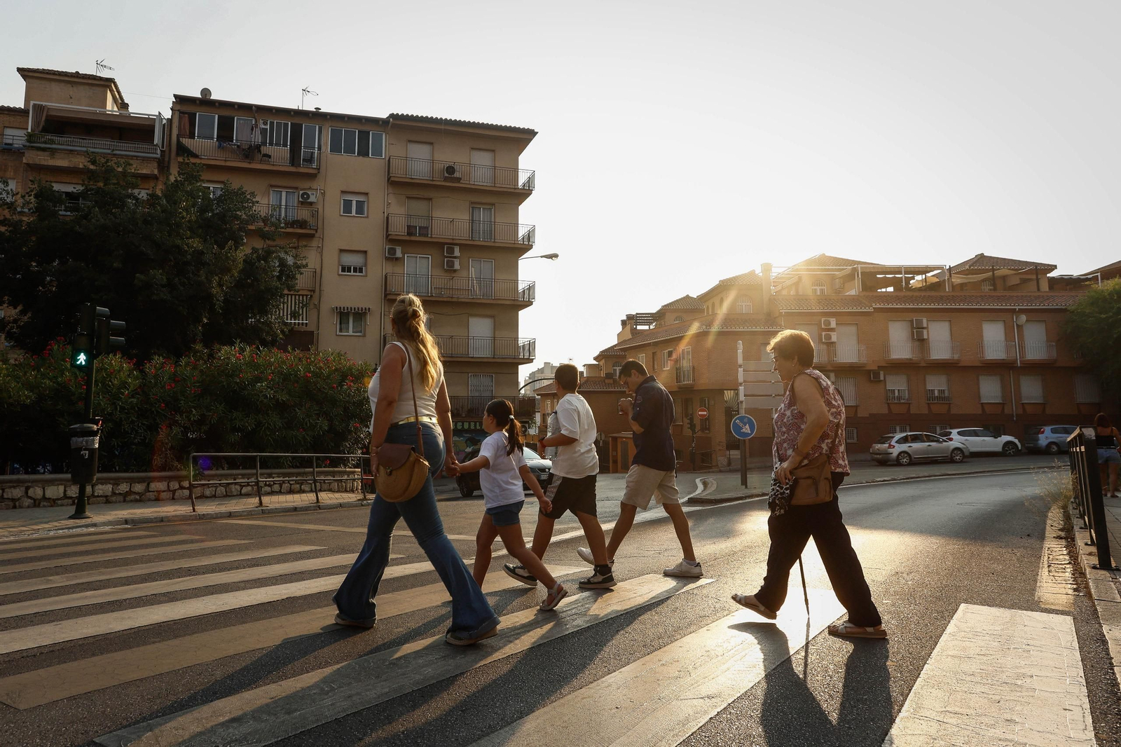 El humo de los incendios repartidos por el país cubre Granada: las imágenes