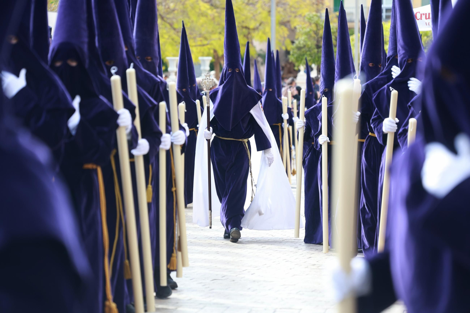 La procesión del Rico el Miércoles Santo en Málaga.