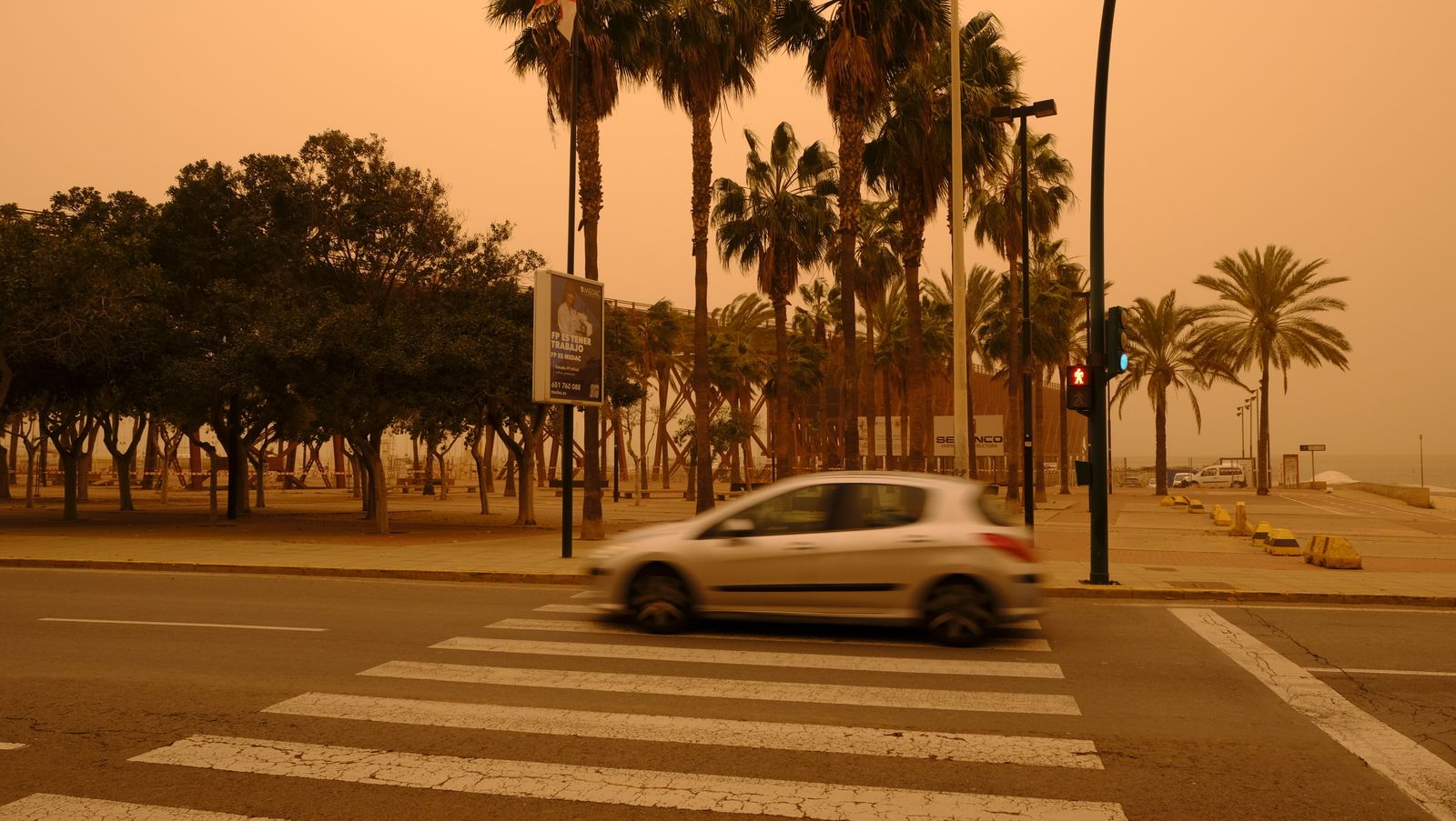 Fotogalería de la tormenta de arena y polvo en Almería