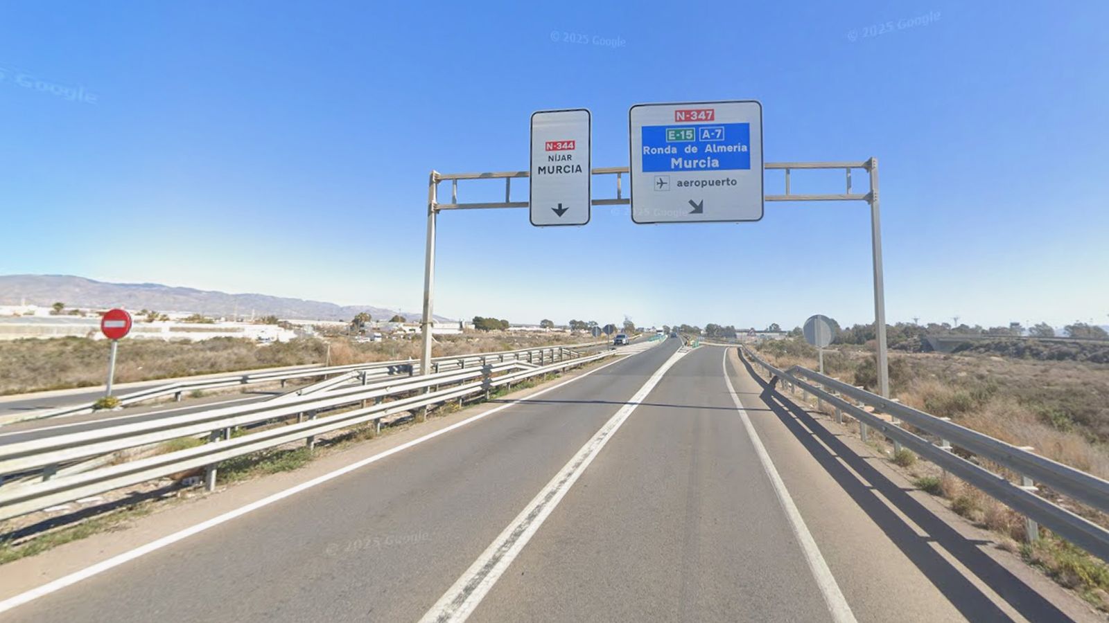 La AL-12 o Autovía del Aeropuerto estará en obras hasta el viernes.