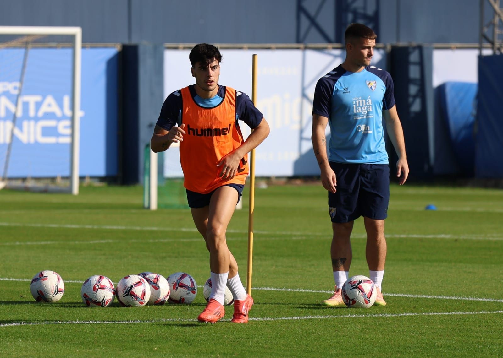 Entrenamiento Málaga CF: Ramón regresa en la primera sesión de la semana