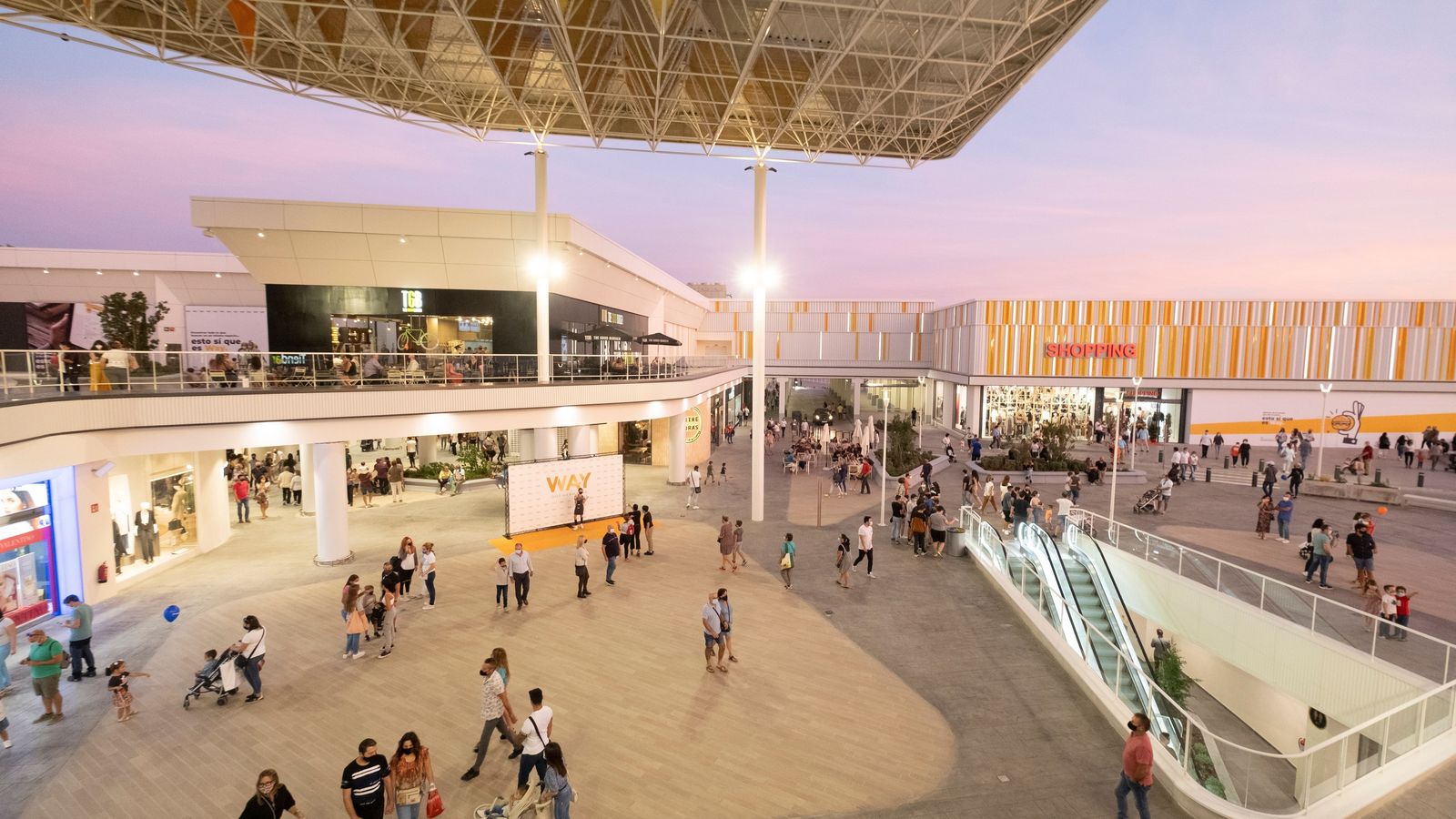 El centro comercial Way de Dos Hermanas.