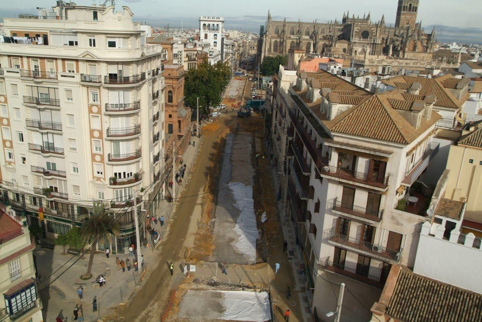 Las obras del Metrocentro