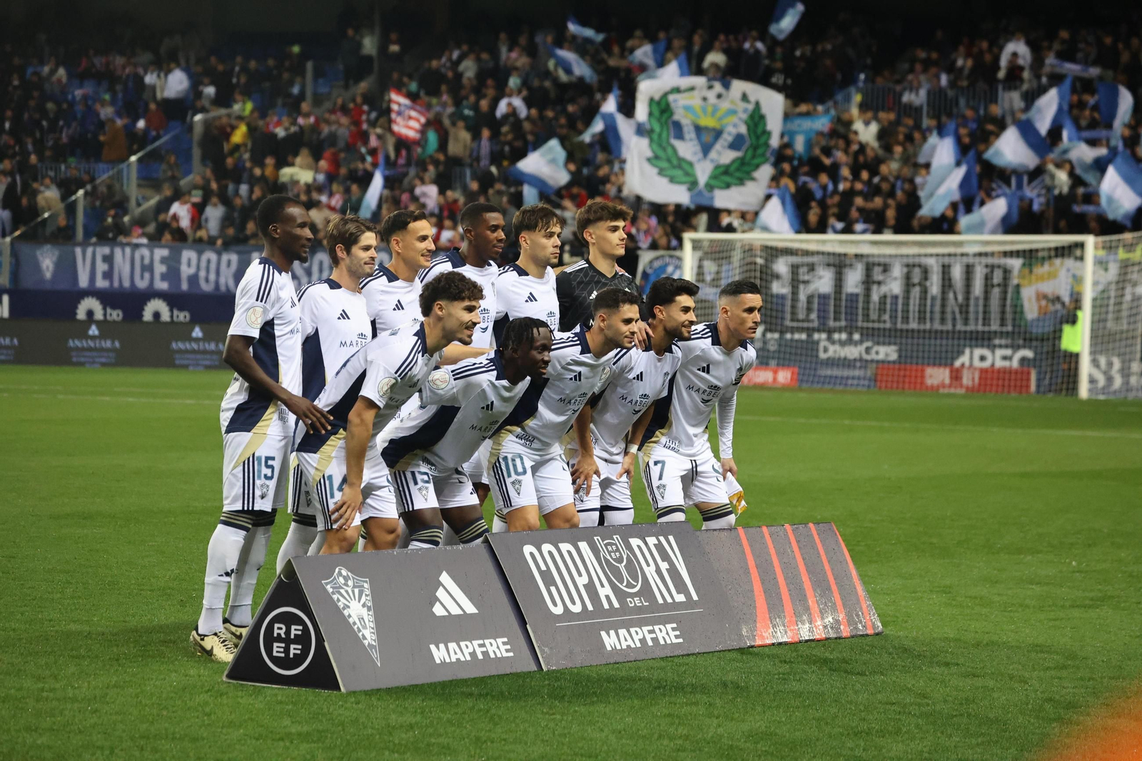 El Marbella-Atlético de Madrid, en fotos